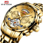 FoxDrop™ Top Brand Mens Luxury Watch Stainless Steel Luminescence Clock Casual Chic 3Bar Waterproof Outdoor Sport Watch