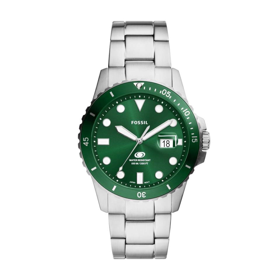 Fossil  Dive Green Dial Men's Watch Item No. FS6033