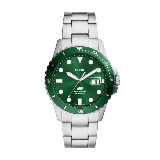 Fossil  Dive Green Dial Men's Watch Item No. FS6033