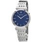 Bulova  Regatta Quartz Blue Dial Stainless Steel Men's Watch Item No. 96A233