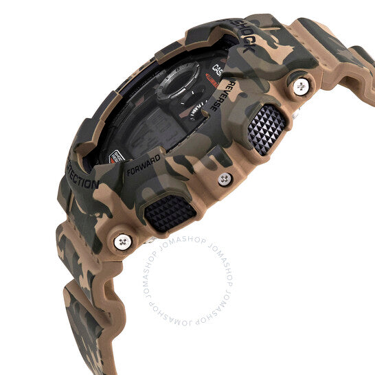 Montre G Shock Classic pour homme en résine camouflage marron 