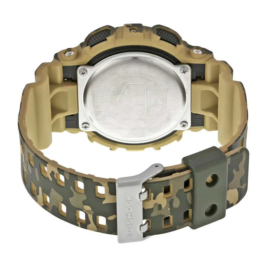 Montre G Shock Classic pour homme en résine camouflage marron 