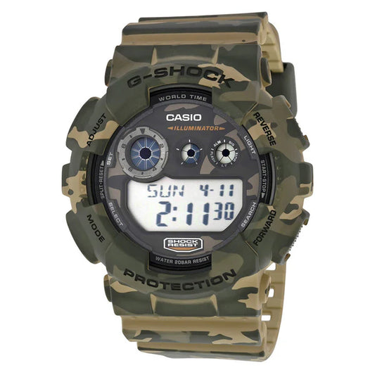 G Shock Classic Brown Camouflage Resin Men's Watch