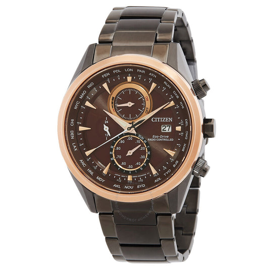 Citizen  Perpetual Chronograph Red Dial Men's Watch Item No. AT8267-86X