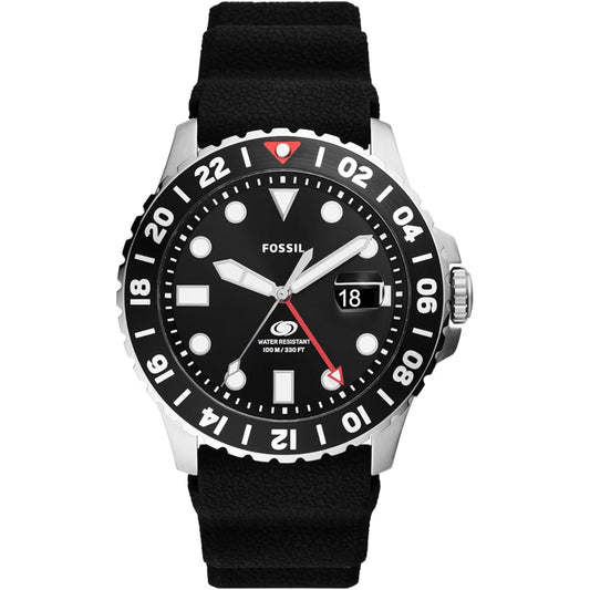 Fossil  GMT Black Dial Men's Watch Item No. FS6036