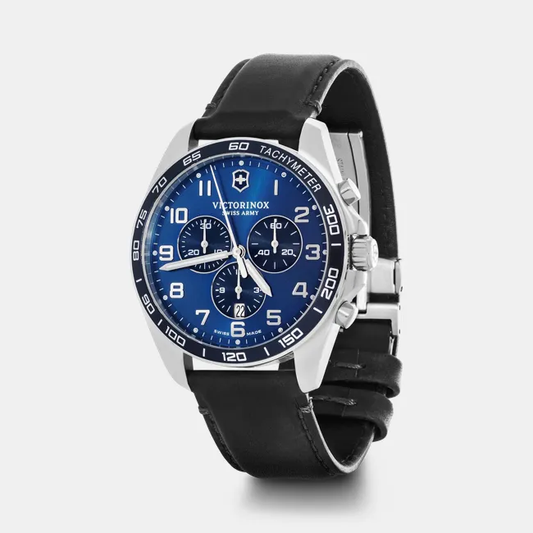 Victorinox  Chronograph Quartz Blue Dial Watch Item No. 241929