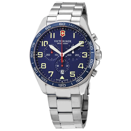 Victorinox  Fieldforce Chronograph Quartz Blue Dial Men's Watch Item No. 241857