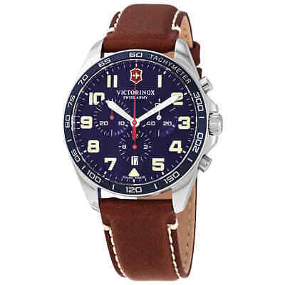 Victorinox  Fieldforce Chronograph Quartz Blue Dial Men's Watch Item No. 241854