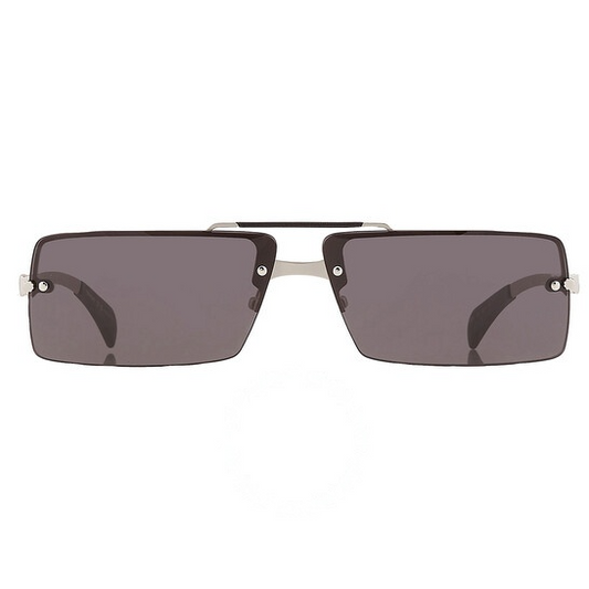 Salvatore Ferragamo  Dark Grey Pilot Unisex Sunglasses SF306S 042 65