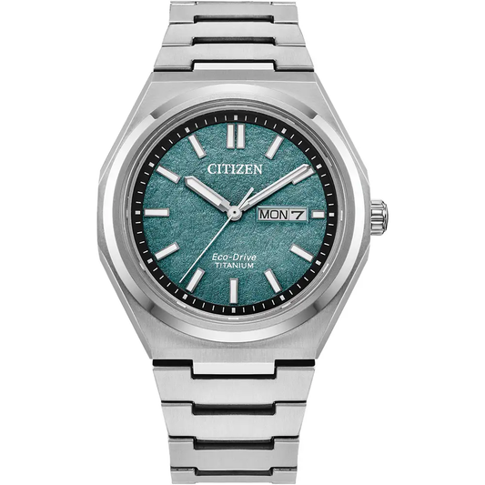 Citizen Zenshin Automatic Green Dial Men's Watch