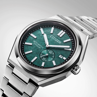 Citizen Zenshin Automatic Green Dial Men's Watch