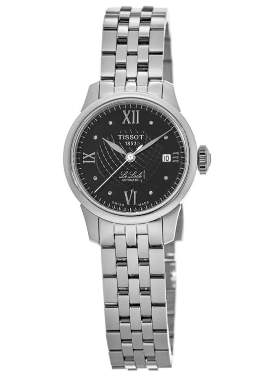 Tissot  Le Locle Automatic Black Diamond Dial Unisex Watch
