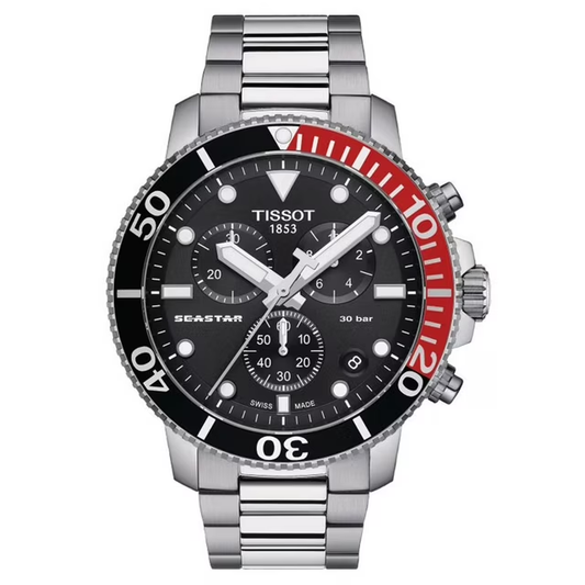 Tissot  T-Sport Chronograph Quartz Black Dial Men's Watch Item No. T120.417.11.051.01