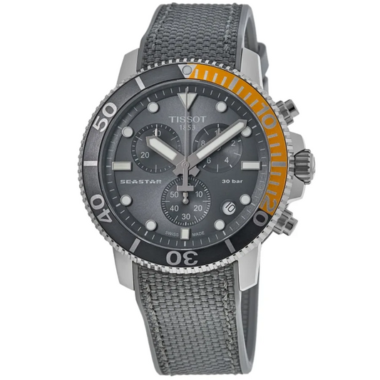 Tissot  Seastar 1000 Chronograph Quartz Grey Dial Men's Watch Item No. T120.417.17.081.01