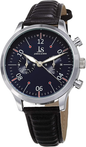 Joshua And Sons Quartz Blue Dial Men's JX146SSBK