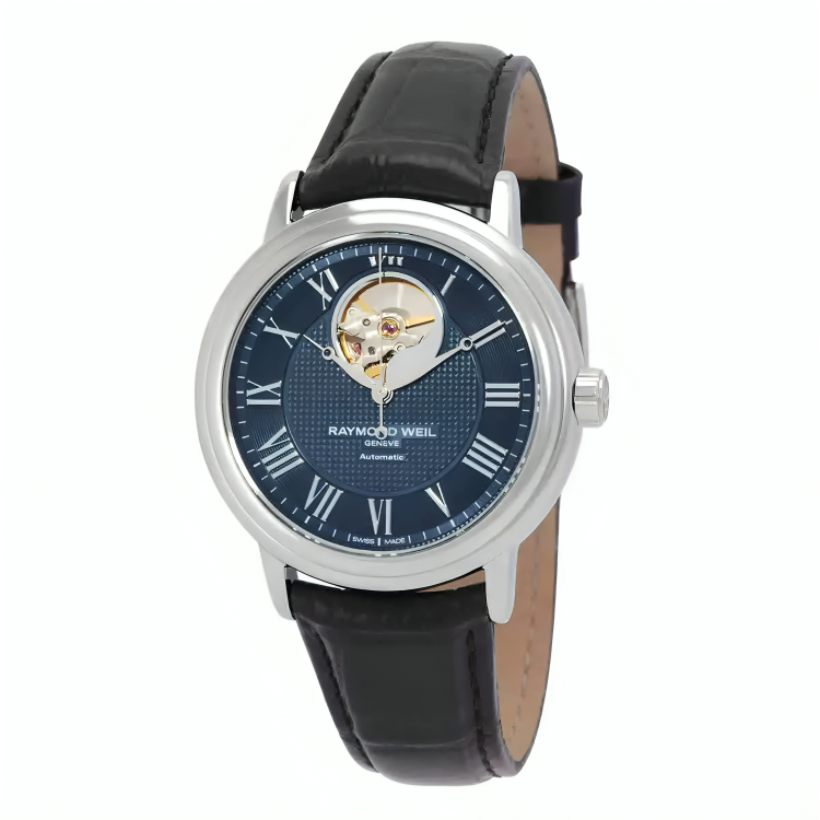 Raymond Weil Maestro Automatic Blue Dial Men's 2827-STC-00508