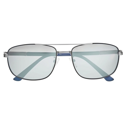 Breed Men's Gunmetal Rectangular Sunglasses BSG067C4