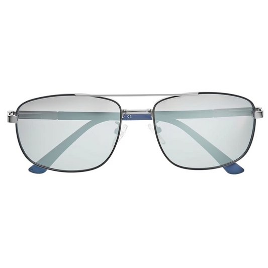 Breed Men's Gunmetal Rectangular Sunglasses BSG067C4
