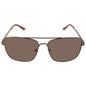 Calvin Klein Brown Navigator Men's Sunglasses CK19136S 200 57