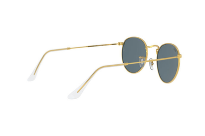 Ray-Ban  Round Metal Blue Men's Sunglasses Item No. RB3447 9196R5 53
