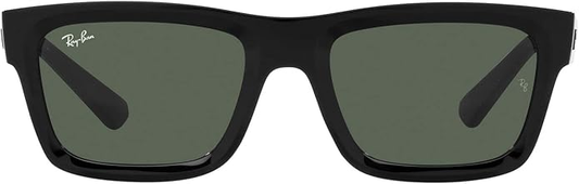 Ray-Ban  Warren Bio Based Dark Green Rectangular Unisex Sunglasses Item No. RB4396 667771 57