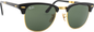 Ray-Ban  Clubmaster Folding Green Classic G-15 Square Unisex Sunglasses Item No. RB2176 901 51