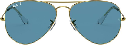 Ray-Ban  Aviator Classic Polarized Blue Unisex Sunglasses