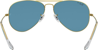 Ray-Ban  Aviator Classic Polarized Blue Unisex Sunglasses