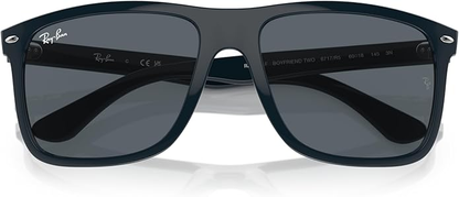 Ray-Ban  Boyfriend blue Square Men's Sunglasses Item No. RB4147 671931 60