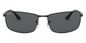 Ray-Ban  Polarized Grey Gradient Rectangular Men's Sunglasses Item No. RB3498 006/81 61
