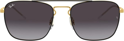 Ray-Ban  Grey Gradient Square Unisex Sunglasses Item No. RB3588 90548G 55