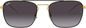 Ray-Ban  Grey Gradient Square Unisex Sunglasses Item No. RB3588 90548G 55