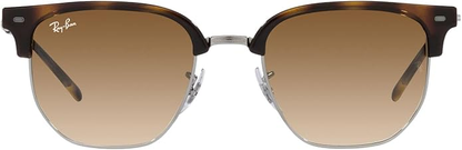 Ray-Ban  New Clubmaster Brown Gradient Irregular Unisex Sunglasses Item No. RB4416 710/51 53