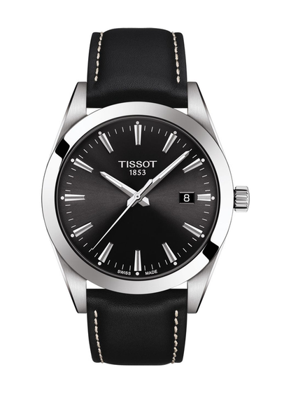 Tissot  Gentleman Automatic Black Dial Watch Item No. T127.407.16.051.01