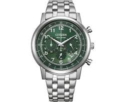 Citizen  Eco-Drive Chronograph Green Dial Men's Watch Item No. CA4630-53X