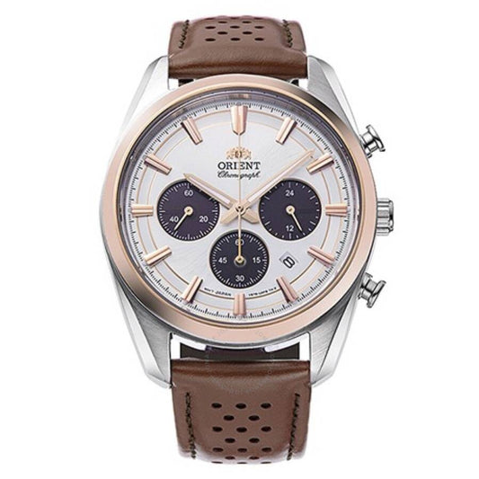 Orient  Contemporary Chronograph White Dial Men's Watch Item No. RATX0306S10B