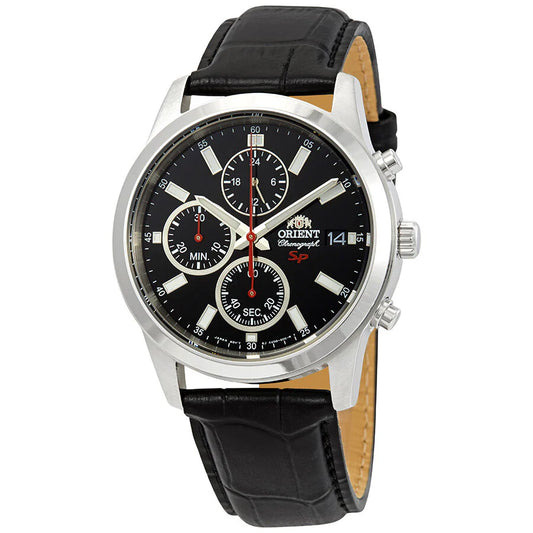 Orient  Sporty Chronograph Black Dial Men's Watch Item No. FKU00004B
