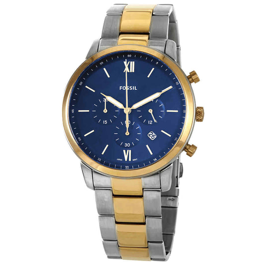 Fossil  Neutra Chronograph Quartz Blue Dial Men's Watch Item No. FS5706