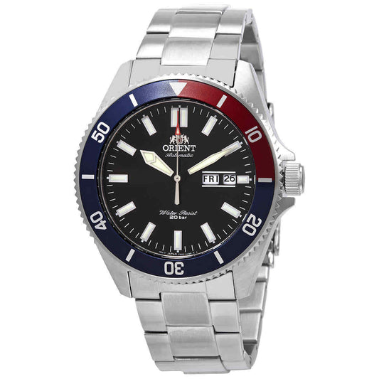 Orient  Kanno Automatic Black Dial Pepsi Bezel Men's Watch Item No. RA-AA0912B19B