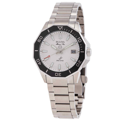 Bulova  Marine Star HPQ Precisionist Quartz White Dial Men's Watch Item No. 96B426