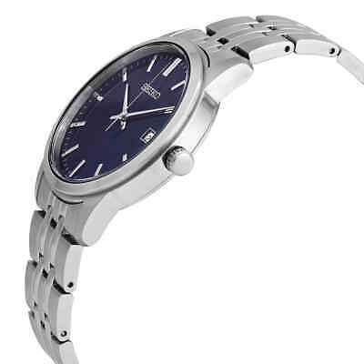 Reloj Seiko Essentials de cuarzo con esfera azul para hombre. N.º de artículo: SUR399