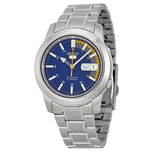Seiko  Open Box - 5 Blue Automatic Blue Dial Men's Watch Item No. SNKK27