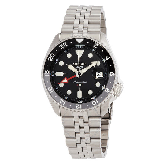 Seiko  5 Sports Automatic Black Dial Men's Watch Item No. SSK001K1