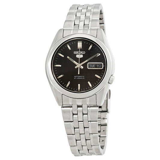 Seiko  Series 5 Automatic Black Dial Men's Watch Model No. SNK361